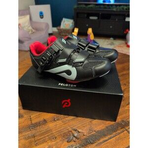 Perfect Peloton cycling shoes with look delta cleats and box EU 39 US women's 8